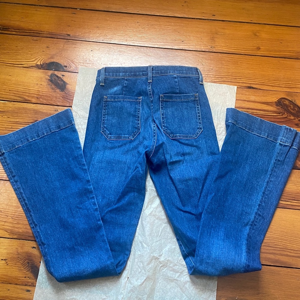 Ramy Brook Cindy High Rise Flare Jeans - Picture 9 of 9